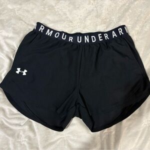Under Armour Women's Black Athletic Shorts